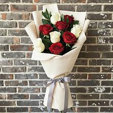 Букет цветов из:  Розы в Приволжье