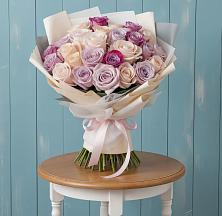 Букет цветов из:  Розы #REPLACE_PRED# Приволжье