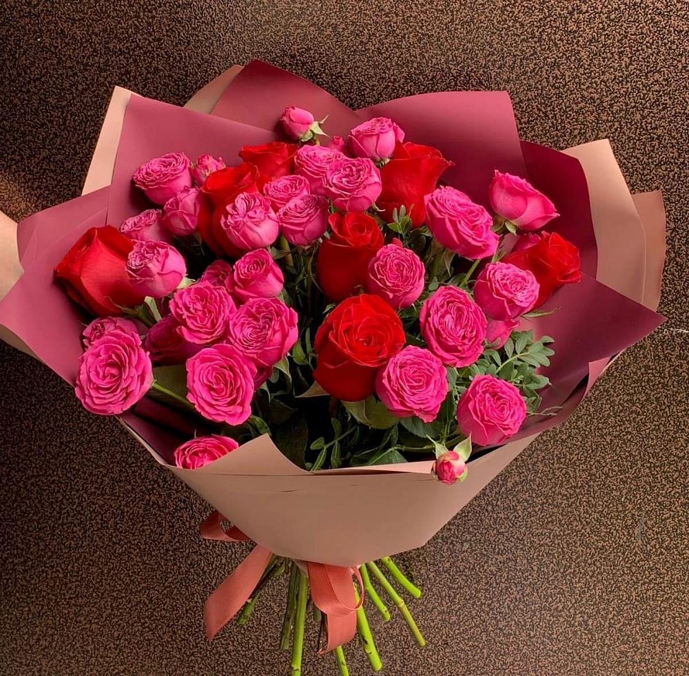 Букет В объятьях нежности в Приволжье