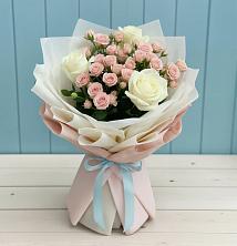 Букет цветов из:  Розы в Приволжье