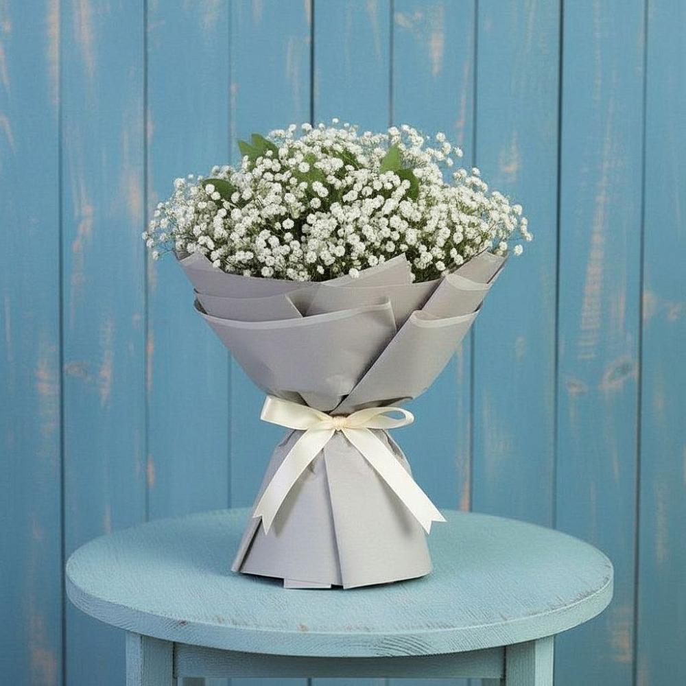 Букет цветов из: Гипсофила в Приволжье