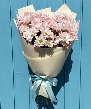 Букет цветов из:  Хризантемы в Приволжье