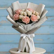 Букет цветов из:  Розы в Приволжье