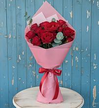 Букет цветов из:  Розы в Приволжье