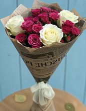Букет цветов из:  Розы в Приволжье