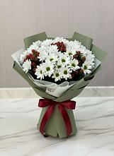 Букет цветов из:  Хризантемы #REPLACE_PRED# Приволжье