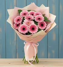 Букет цветов из:  Герберы в Приволжье