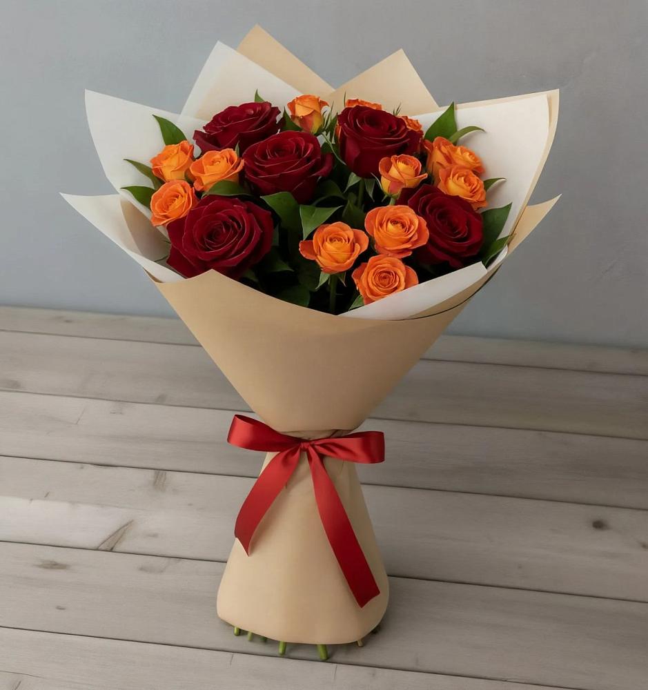 Букет Любовь и восторг в Приволжье