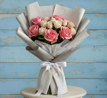 Букет цветов из:  Розы в Приволжье